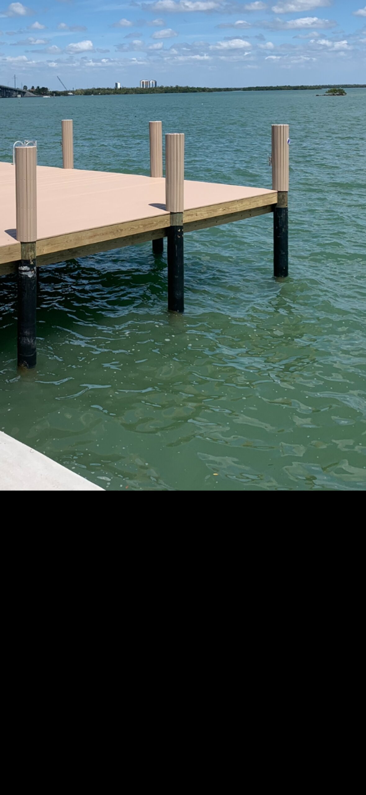 Toredo Worm Damage & Full Piling Wrap in Marco Island